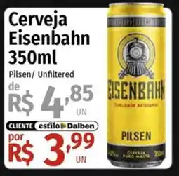 Supermercado Dalben Cerveja Eisenbahn oferta