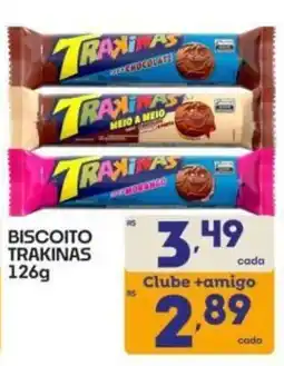 Supermercados Avenida Biscoito trakinas oferta