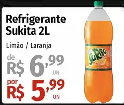 Supermercado Dalben Refrigerante Sukita 2L oferta