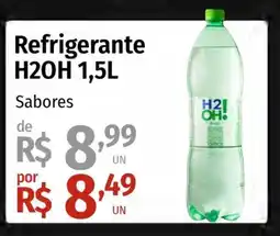 Supermercado Dalben Refrigerante H2O H 1,5L oferta
