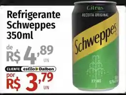 Supermercado Dalben Refrigerante Schweppes oferta