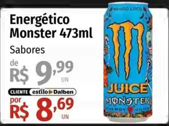 Supermercado Dalben Energético Monster oferta