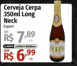 Supermercado Dalben Cerveja Cerpa 350ml Long Neck oferta