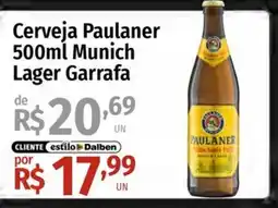 Supermercado Dalben Cerveja Paulaner Munich Lager Garrafa oferta