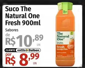 Supermercado Dalben Suco the natural one fresh oferta
