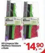 Fort Atacadista Kit limpeza sao matheus vassoura e rodo oferta