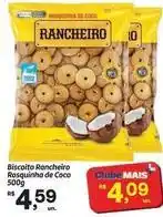 Fort Atacadista Rancheiro - biscoito rosquinha de coco oferta