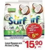Fort Atacadista Surf - lava roupas em pó 2,4kg oferta