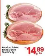 Fort Atacadista Pernil ou paleta suina c/osso oferta