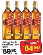 Fort Atacadista Johnnie walker - whisky red label oferta