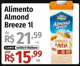 Supermercado Dalben Alimento Almond Breeze oferta