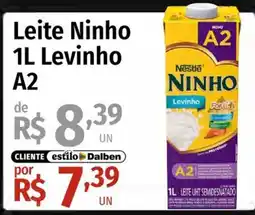 Supermercado Dalben Leite Ninho Levinho A2 oferta