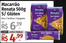Supermercado Dalben Macarrão renata s/ glúten oferta