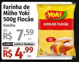 Supermercado Dalben Farinha de Milho Yoki Kimilho oferta