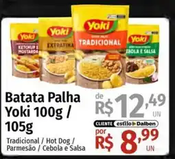 Supermercado Dalben Batata Palha Yoki oferta