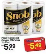 Fort Atacadista Snob - papel toalha clàssica 120 folhas oferta