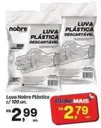 Fort Atacadista Nobre - luva plastica oferta
