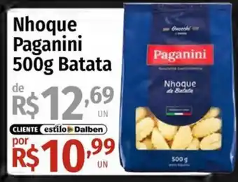Supermercado Dalben Nhoque paganini batata oferta