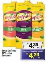 Fort Atacadista Dafruta - suco tp 1 sabores oferta