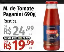 Supermercado Dalben M. de Tomate Paganini Rustica oferta