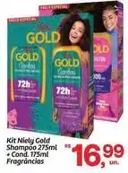 Fort Atacadista Niely - kit gold shampoo + cond. fragrâncias oferta