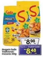 Fort Atacadista Sadia - nuggets tradicional/ crocante oferta