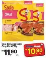 Fort Atacadista Sadia - coxa de frango cong. zip iqf 1kg oferta