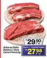 Fort Atacadista Acém ou peito bouino c/osso carne fresca oferta