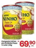 Fort Atacadista Nestlé - composto lácteo rs em pó ninho fases 1+ oferta