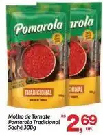 Fort Atacadista Pomarola - molho de tomate tradicional sache oferta