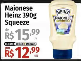 Supermercado Dalben Maionese heinz squeeze oferta