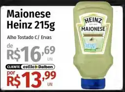 Supermercado Dalben Maionese heinz oferta