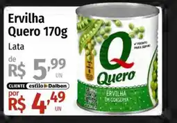Supermercado Dalben ervilha quero oferta