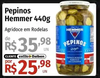 Supermercado Dalben Pepinos hemmer oferta