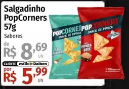 Supermercado Dalben Salgadinho PopCorners oferta