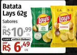 Supermercado Dalben Batata Lays oferta