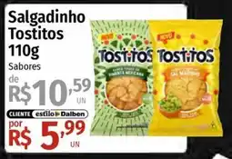 Supermercado Dalben Salgadinho Tostitos oferta