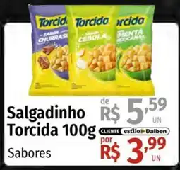 Supermercado Dalben Salgadinho Torcida oferta