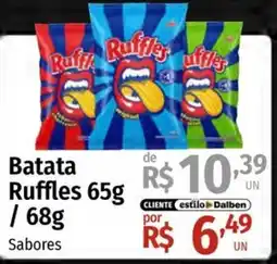 Supermercado Dalben Batata Ruffles oferta