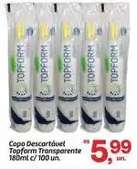 Fort Atacadista Copo descartável topform transparente oferta