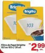 Fort Atacadista Brigitta - filtro de papel oferta