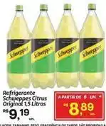 Fort Atacadista Schweppes - refrigerante citrus original 1,5 litros oferta