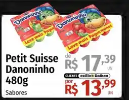 Supermercado Dalben Petit Suisse Danoninho oferta