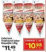 Fort Atacadista Tradicional - cobertura tradicional sabor requeijão oferta
