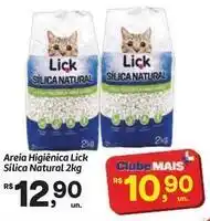 Fort Atacadista Natural - areia higiênica lick silica oferta
