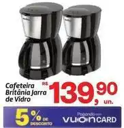 Fort Atacadista Rs - cafeteira britânia jarra de vidro oferta
