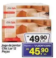 Fort Atacadista Chic - jogo de jantar oferta