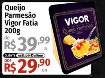 Supermercado Dalben Queijo Parmesão Vigor Fatia oferta