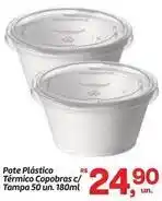 Fort Atacadista Copobras - pote plástico térmico copobras c/ tampa oferta