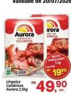 Fort Atacadista Aurora - linguiça calabresa oferta